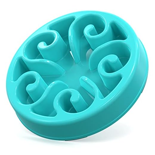 Zellar Comedero para Que Perros coman despacio - Alimentación Lenta + Interactivo + Freno a la hinchazón + Cuencos para Perros, se adaptan a Perros y Gatos pequeños, medianos