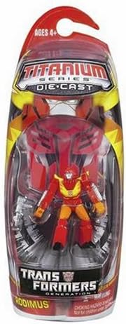 Hasbro Titanium Series Transformers 3 Inch Metal Robot Masters Hot Rod