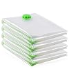Opaza Extra grote 4-pack vacuümopbergzakken, Jumbo [130x100cm] Luchtdichte ruimtecompressietassen voor kleding…
