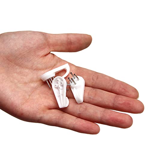 Image of Nails for Hanging Pictures,Picture Hooks Hardwall Hanger for Hardware, Fasteners & Hooks Wall Mount Non-Mark Hook Picture Photo Frame Hangers(100pcs,30*15mm)