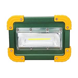 NewRed Store Draagbare Spotlight LED Werklicht Oplaadbare 18650 Batterij Buitenlicht for Jacht Camping LED LATERN…