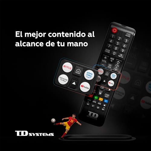 Miniatura 4 de Td Systems - Smart Tv 40 Pulgadas Con Tizen Os 8.0 Powered By Samsung, Sintonizador Triple De Televisión Dvb-T2 C S2 . Televisores Del 2026 - Prime40c22tizen