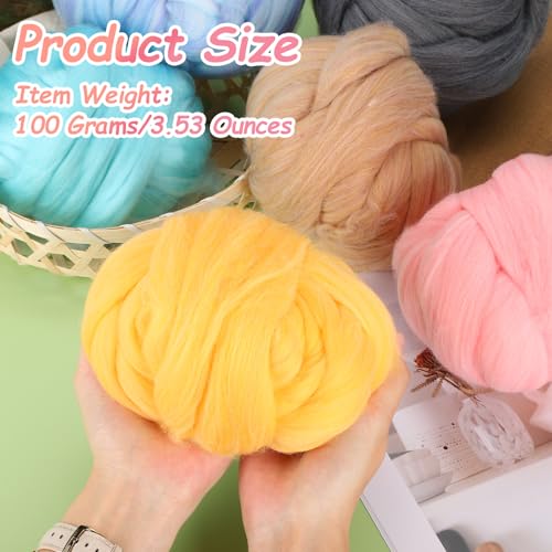 Laine à feutrer gris clair 100g pour créer vos décorations maison DIY