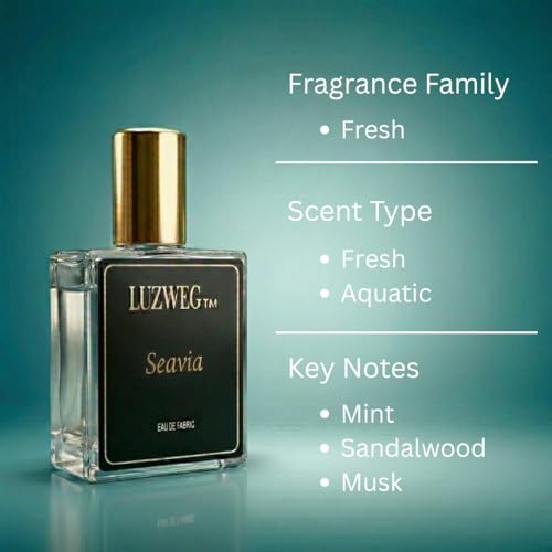 Image of Seavia 30 ml Perfume (Fresh & Aquatic) | Fresh Oceanic Unisex EDP | Long Lasting Light & Refreshing Fragrance | Premium Travel Size Perfume for Men & Women | Gift for Him & Her