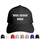 Custom Baseball Cap Sandwich Hut Personalisierter Trucker Hut Hip Adjustable Hop Hut für Sport Team Aktivitäten Unisex