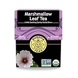 Buddha Teas - Marshmallow Leaf Tea - Herbal Tea - For Health & Wellbeing - With Flavonoids, Magnesium, Calcium & Iron - Clean Ingredients - Caffeine Free - OU Kosher - 18 Tea Bags (Pack of 1)