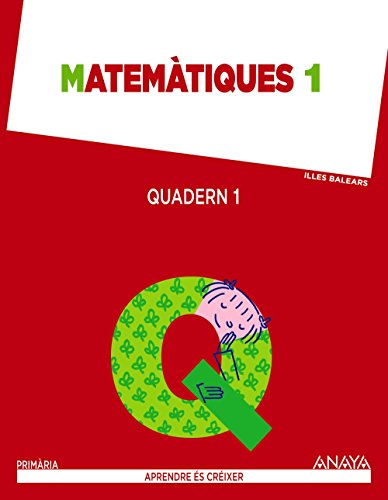 Portada de Matemàtiques 1. Quadern 1.