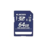 エレコム SDXCカード UHS-I U1 読み出し最大30MB/s 64GB MF-HCSD064GU11A
