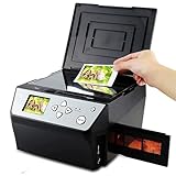 Écran LCD intégré : l'écran LCD haute définition de 2,4 pouces permet un fonctionnement sans effort du scanner négatif, un aperçu instantané de l'image et une édition facile, chaque numérisation photo étant effectuée en moins de 3 secondes.