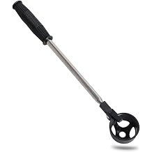 8 Section Stainless Steel Telescopic Golf Ball Retriever Collapsible 15 Inch to 78 Inch Extended Golf Ball Pick Up Tool for Water Hazards Thick Rough Golf Courses