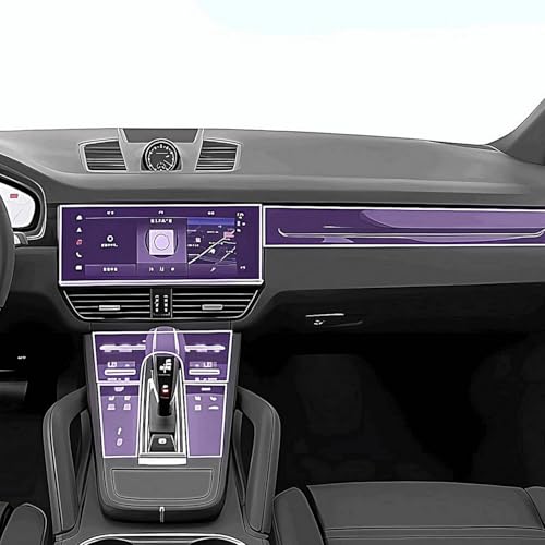 Película TPU Porsche Cayenne 2018-2023 protectora de pantalla LCD central 2