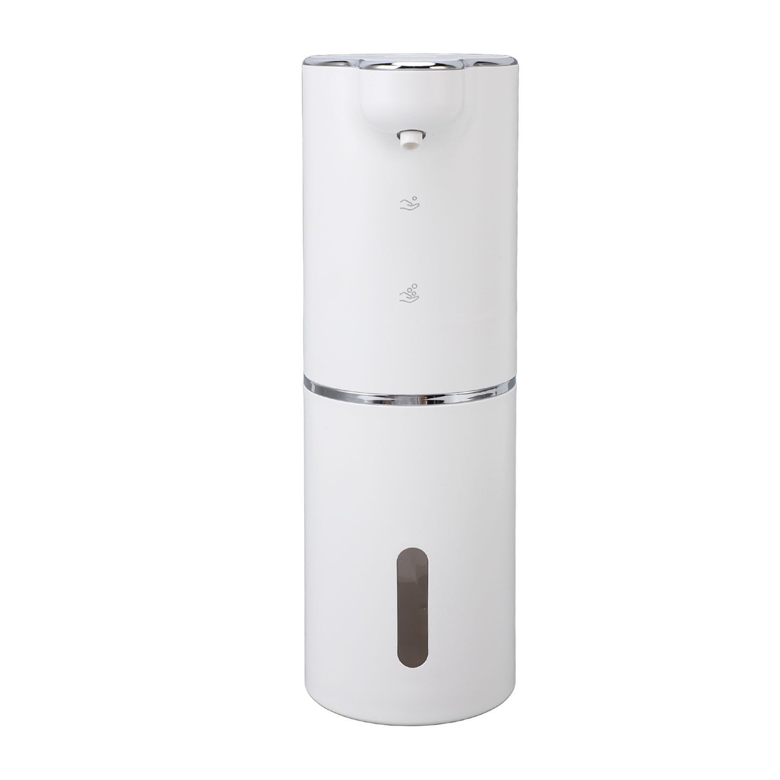 Tnfeeon Dispenser Automatico di Sapone Schiumogeno, Dispenser di Sapone Touchless in ABS con Sensore a Infrarossi, Ricaricabile da 800 MAh, 3 Livelli di Schiuma per Bagno, Hotel, Casa, Bambini