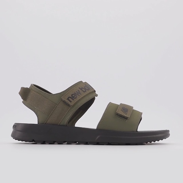 New Balance Sandals Mens Size 15 SD213 Brown Green PlusH2O Memory Foam Mens new balance sandals - Gem main image 3