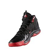 adidas Herren Dual Threat 2017 Basketballschuhe, Rot (Escarl Negbas Ftwbla), 39 1/3 EU