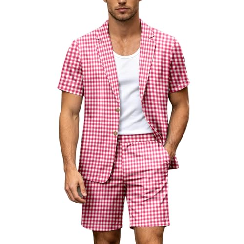 Conjunto manga corta con bolsillo evita el calor en festivales y eventos