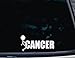 F*ck Cancer ©- 7 1/2" x 3 1/2" die cut vinyl decal for windows, cars, trucks, tool boxes, virtually any hard, smooth surface