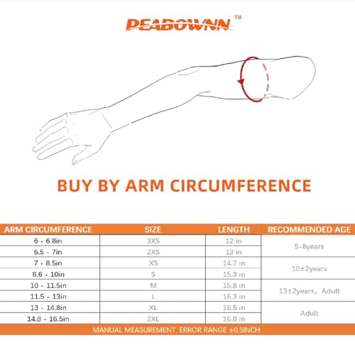 Volleyball Arm Sleeves youth girls - 3XS-XL Compression Volleyball Arm Sleeves for women teen girls kids3