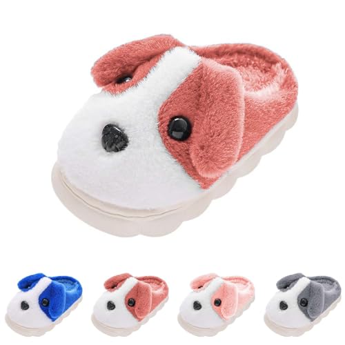 Memory Foam Dog Slipper for Toddler Baby Boys Girls Cute Shoes Slipper Winter Comfy Indoor House Non Slip Shoes