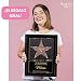 Imagen de Estrella de Hollywood roja nombre Walk of Fame