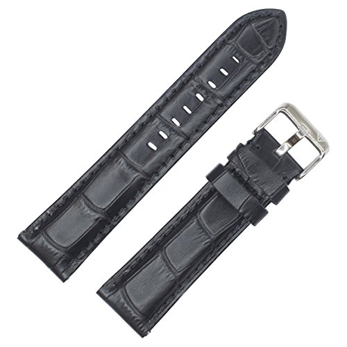 Dakota Watch Strap 18100 bracelet de montre en cuir marron 18mm