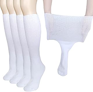 Extra Wide Socks for Lymphedema Swollen Feet Leg, Bariatric Socks, Neuropathy Medical Cast