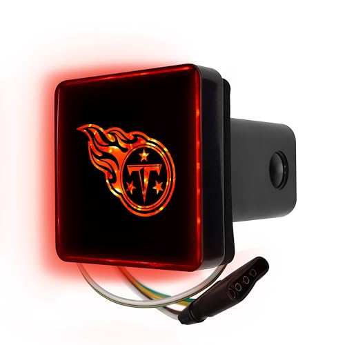 FANMATS NFL Tennessee Titans Lighted Hitch Cover