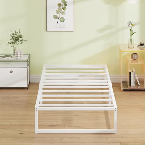 EMODA Twin XL metal bed frame, easy assembly, noise-free