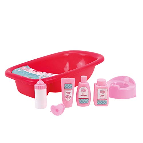 Preisvergleich Produktbild Baby Doll 477-6054 Puppen-Badewannenset, 7-teilig