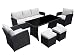 Produktbild Jet-line Garten Loungemöbel Havanna in grau Gartenmöbel Essgruppe Lounge aus Polyrattan