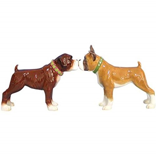 Westland Giftware Mwah Magnetic Boxers Salt and Pepper Shaker Set, 3-1/2-Inch