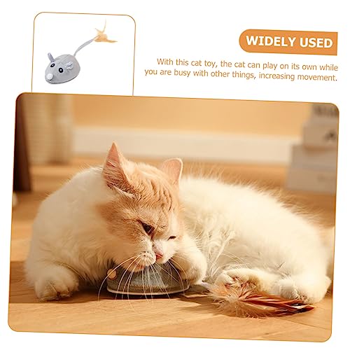 Juguetes ratón para gatos de interior para el entretenimiento en casa 6