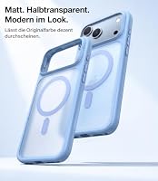 TORRAS Guardian-Mag für iPhone 18 Pro Max Hülle für MagSafe Case, Hellblau – Ansicht 9