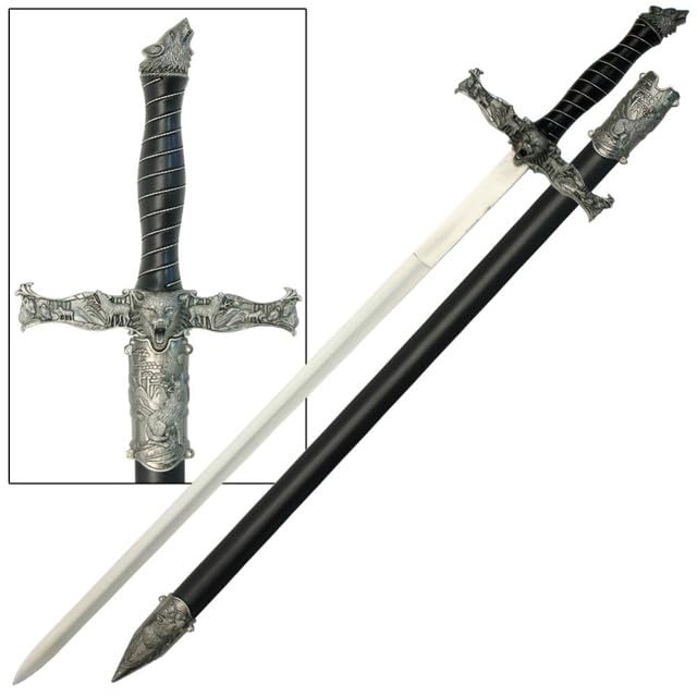 Armory Replicas Spirit of The Alpha Wolf Medieval Sword
