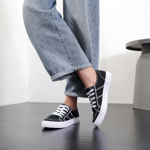 Image of Emma New York Women's Blake Sneaker, Tennis Shoes for Casual Occasions, Low Top Flats - Multiple Colors