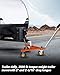 Krysolad Trailer Dolly, 3500 lb Tongue Weight Trailer Mover with 2'' & 2-5/16'' Receiving Tongues, Angle Adjustable, Suitable for RV Boat Motorcycle Jet Ski