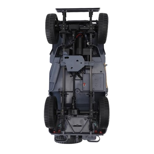 Sunydog Leistungsstarker Motor, Beeindruckende Kletterfähigkeit, Ferngesteuertes 2,4-GHz-Geländefahrzeug mit Lichtern für Erwachsene, und Jungen, Elektrisches Spielzeugauto, (Grau 2 Batterien)