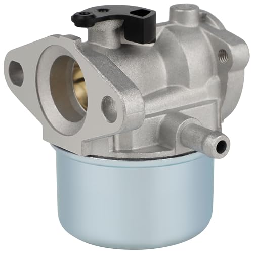 799868 Carburetor 498170 498254 497314 6.5HP 6.75 HP Engine Carb for Craftsman Lawn Mower Weed Wacker Splitter with Air Filter Cleaner Base - Thumbnail 4