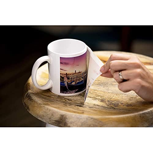 Kasswoo Sublimation Mugs Set Of 6, 12Oz Professional Grade Sublimation Coffee Mugs，Ceramic Coffee Cups, Classic Drinking Cups With Handles, Mugs For Cappuccino, Latte, Cocoa, Milk, Mug Diy Gifts #TOP2