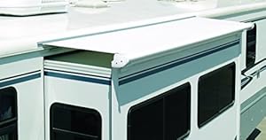 Image of Carefree RV DG0730042 RV Trailer Camper Sun & Shade Fabric White 6 Foot 1 Inch Length x 42 Inch Extension
