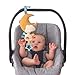 Itzy Ritzy â€“ Musical Pull-Down Toy; Bitzy Notes Toy Attaches to Car Seat or Stroller & Plays a Soothing Melody, Moon