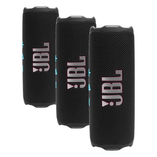 JBL FLIP 7 / �|�[�^�u���X�s�[�J�[/Bluetooth�Ή� / IP68 �h�o�h��/USB-C/�A�v���Ή�/�X�g���b�v�E�J���r�i�t��/AURA CAST �}���`�X�s�[�J�[�ڑ�/�t�@���L�[�u���b�N / JBLFLIP7BLKO (× 3)