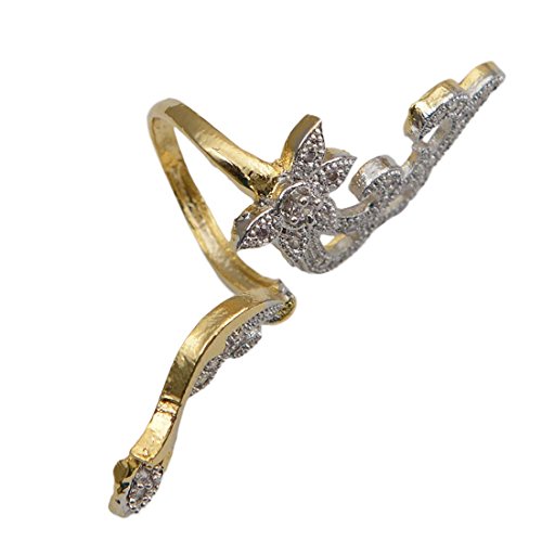 Adjustable American Diamonds Ring for Women