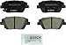 Bosch BC1444 QuietCast Premium Ceramic Disc Brake Pad Set