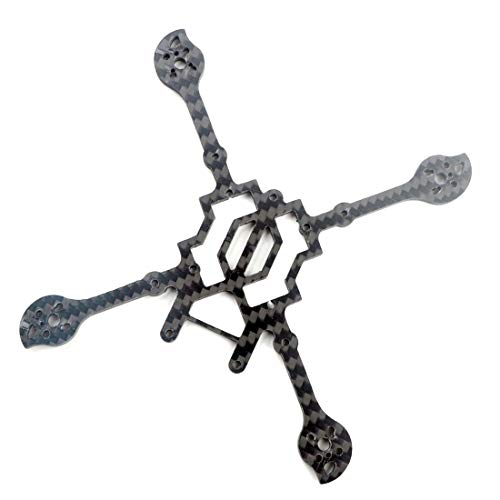 HAPPYMODEL Larva X HD FPV Drone Accessories Carbon Fiber Frame Kit Storage Handbag Propeller Guard Camera Canopy 5.8G Antenna (Frame Kit)