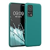 kwmobile Custodia Compatibile con Xiaomi Mi 10T / Mi 10T Pro Cover - Back Case per Smartphone in Silicone TPU - Protezione Gommata - petrolio matt