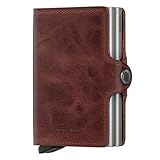 Secrid Secrid Vintage Twinwallet Börse mit RFID Schutz 7 cm Brown