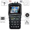 TV Signal Strength Meter, VF 6800P Satellite Finder DVB-T2 DVB-S2 DVB-C MPEG4 Digital Sat Finder Meter 2.4 Inch LCD HD for TV Tuner,Camping Essentials