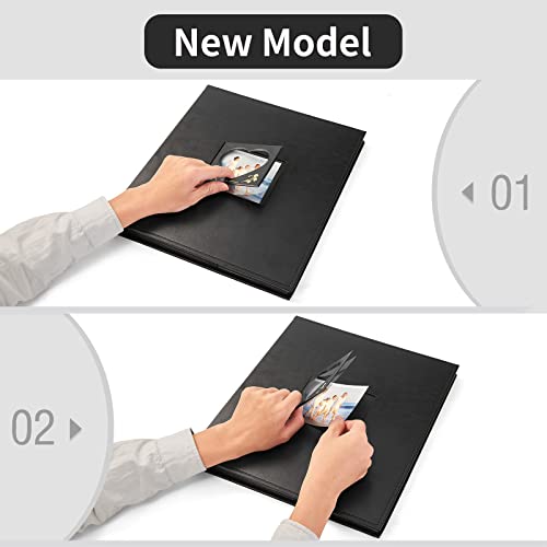 Hongxing Photo Album 4X6 1200 Pockets Photos, Extra Large Capacity Family Wedding Picture Albums Holds 1200 Horizontal And Vertical Photos (1200Pockets, Black) (Hx08) #TOP2