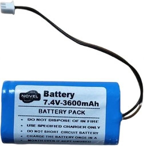 NOVEL 7.4V 3600mAh Lithium-Ion Rechargeable Battery Pack with BMS Protection Circuit | Suitable for Robotics, Security Systems, LED Applications and Electronics-picture-38