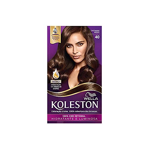 Kit Tintura Koleston Castanho Médio 40 KitTintura Koleston Castanho Médio 40